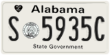 Alabama, State Government (S 12345)