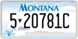 Montana, 1-12345A / 10-1234A
