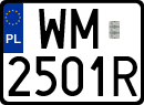 License plates of Poland, Regular car plates