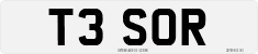 License plate of the United Kingdom, 1983 year system