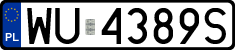 License plates of Poland, Regular car plates