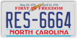 North Carolina, ABC-1234