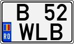License plate of Romania, Regular plates