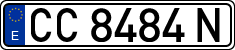 License plates of Spain, 1971 year series