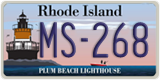 Rhode Island, Specialty plates
