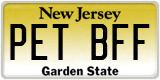 New Jersey, Vanity Plates