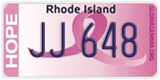 Rhode Island, Specialty plates