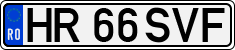 License plate of Romania, Regular plates