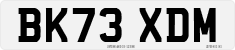 License plate of the United Kingdom, 2001 year system