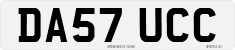 License plate of the United Kingdom, 2001 year system