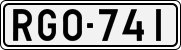 License plate of Finland, Cars