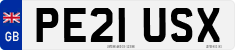 License plate of the United Kingdom, 2001 year system