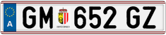 License plate of Austria, Regular plates