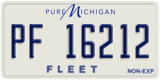 Michigan, Fleet (PF 12345)