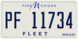 Michigan, Fleet (PF 12345)