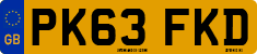 License plate of the United Kingdom, 2001 year system