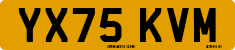 License plate of the United Kingdom, 2001 year system