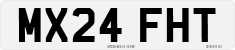License plate of the United Kingdom, 2001 year system