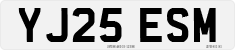 License plate of the United Kingdom, 2001 year system