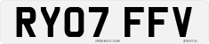 License plate of the United Kingdom, 2001 year system