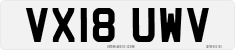 License plate of the United Kingdom, 2001 year system
