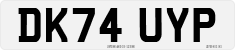 License plate of the United Kingdom, 2001 year system