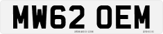 License plate of the United Kingdom, 2001 year system