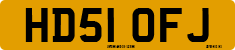 License plate of the United Kingdom, 2001 year system