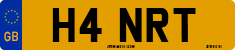 License plate of the United Kingdom, 1983 year system