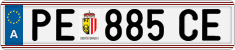 License plate of Austria, Regular plates