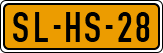 License plate of the Netherlands, Cars