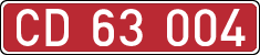 License plates of Spain, Diplomatic