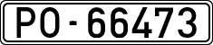 License plates of Spain, 1900 year series