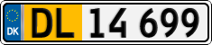License plate of Denmark, Lower-taxed commercial vehicles