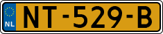 License plate of the Netherlands, Cars