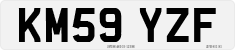 License plate of the United Kingdom, 2001 year system