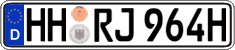 German license plate, Plates for oldtimers (type 