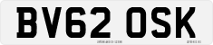 License plate of the United Kingdom, 2001 year system