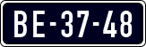 License plate of the Netherlands, Imported oldtimers (commercial vehicles)