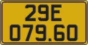 License plate of Vietnam, Commercial vehicles