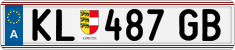 License plate of Austria, Regular plates
