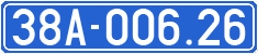 License plate of Vietnam, Government and public administrations