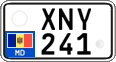 License plate of Moldova, Cars (2015)