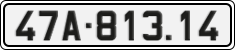License plate of Vietnam, Cars
