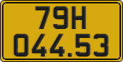 License plate of Vietnam, Commercial vehicles