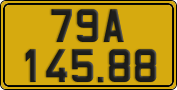 License plate of Vietnam, Commercial vehicles