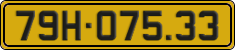 License plate of Vietnam, Commercial vehicles