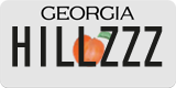 Georgia, Vanity Plates