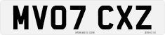 License plate of the United Kingdom, 2001 year system