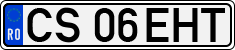 License plate of Romania, Regular plates